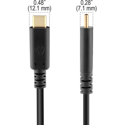 Pearstone Cable USB-C 3.2 Gen 1 Carga y Sincronización 10 pies 5 Gb/s 60W