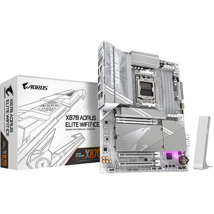 Gigabyte X870E AORUS ELITE WIFI7 Placa base ATX DDR5 PCIe 5.0 Wi-Fi 7