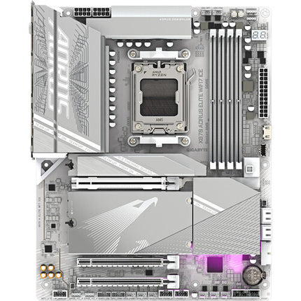 Gigabyte X870E AORUS ELITE WIFI7 Placa base ATX DDR5 PCIe 5.0 Wi-Fi 7