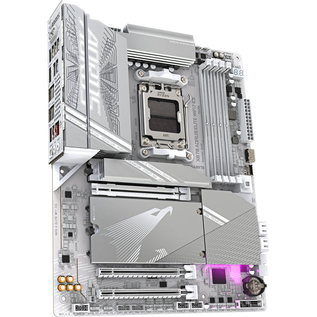 Gigabyte X870E AORUS ELITE WIFI7 Placa base ATX DDR5 PCIe 5.0 Wi-Fi 7