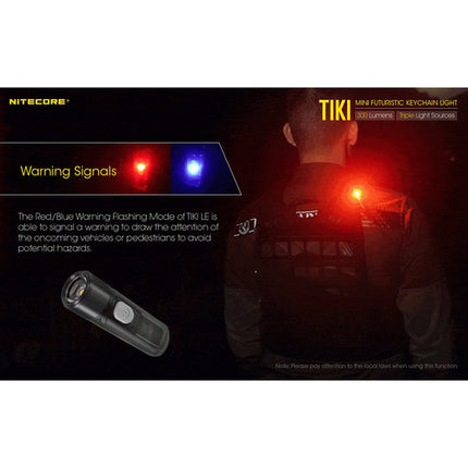 Nitecore TIKI LE Linterna Llavero LED Recargable 300 Lúmenes 2.2 Pulgadas