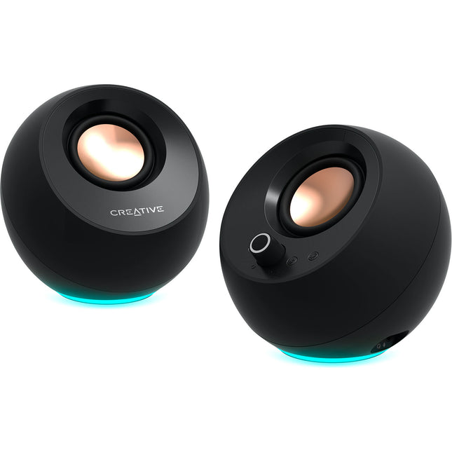 Creative Labs Pebble Pro Altavoces Bluetooth 2x2.25 20W RMS Negro