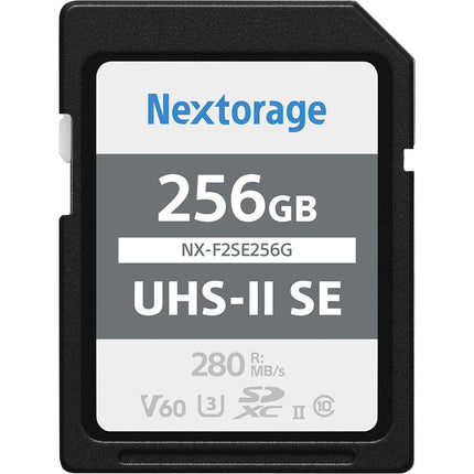 Nextorage NX-F2SE Tarjeta de Memoria SDXC 256GB UHS-II 280MB/s Lectura