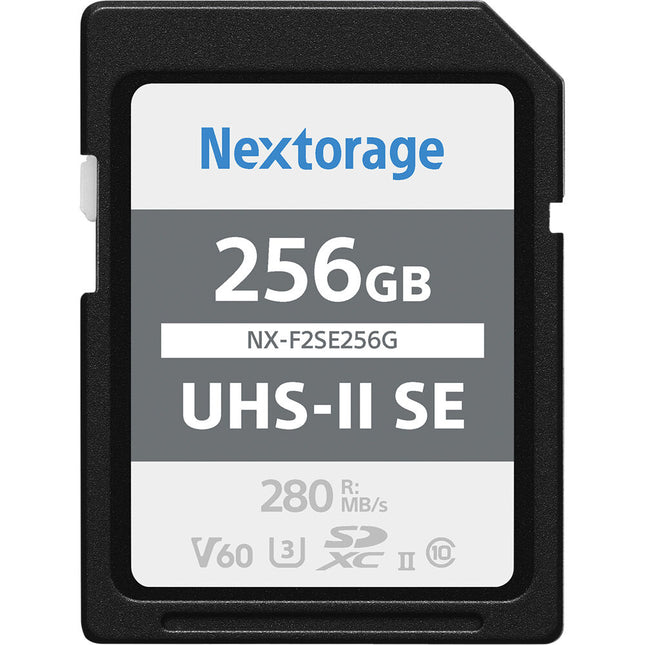 Nextorage NX-F2SE Tarjeta de Memoria SDXC 256GB UHS-II 280MB/s Lectura