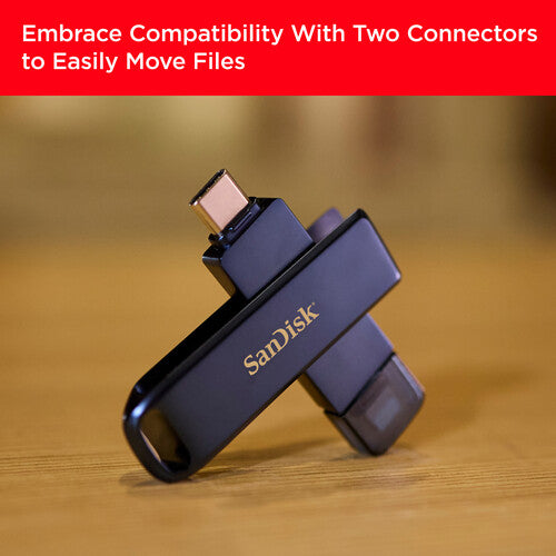 SanDisk 256GB Phone Drive USB 3.2 Gen 1 Unidad Flash USB-C Lightning