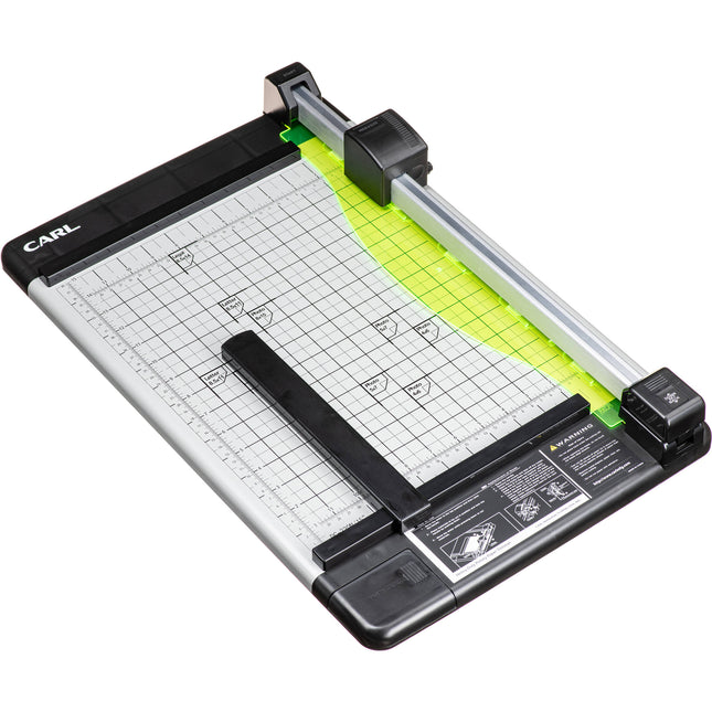 Cortadora Rotativa CARL DC-220 15" Corte 30 Hojas Guía Magnética