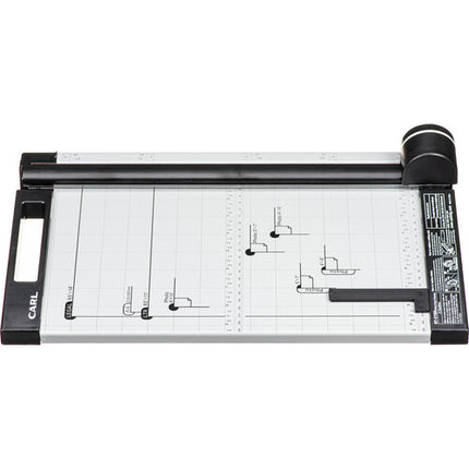 CARL Green Machine Guillotina Rotativa Profesional Corte 15 Pulgadas 15 Hojas Base Metálica