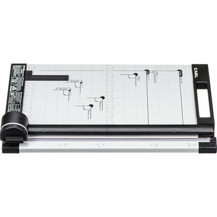 CARL Green Machine Guillotina Rotativa Profesional Corte 15 Pulgadas 15 Hojas Base Metálica