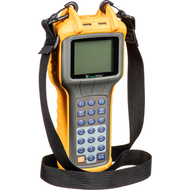 CableTronix Medidor de Nivel de Señal Digital y Analógica Pantalla LCD Rubberized