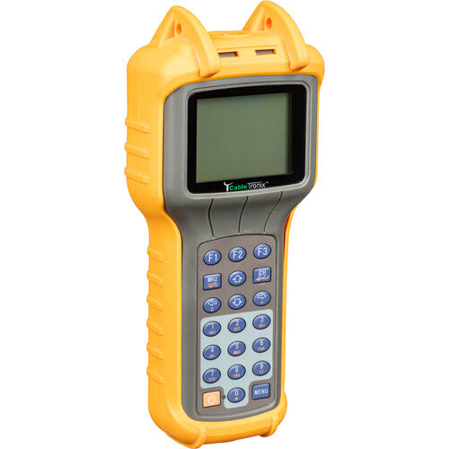 CableTronix Medidor de Nivel de Señal Digital y Analógica Pantalla LCD Rubberized