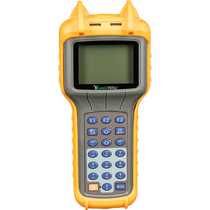 CableTronix Medidor de Nivel de Señal Digital y Analógica Pantalla LCD Rubberized