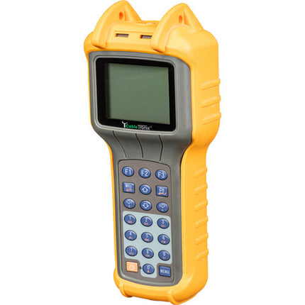 CableTronix Medidor de Nivel de Señal Digital y Analógica Pantalla LCD Rubberized