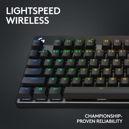 Logitech G PRO X TKL LIGHTSPEED Teclado Mecánico Táctil Inalámbrico RGB