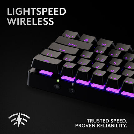 Logitech G PRO X 60 LIGHTSPEED Teclado Gaming Inalámbrico 65h Batería RGB