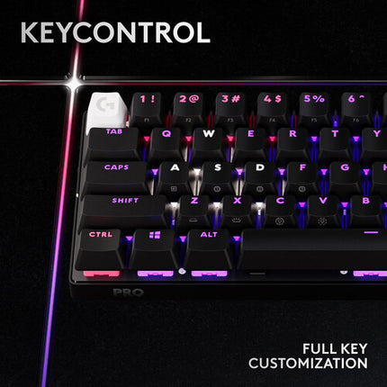 Logitech G PRO X 60 LIGHTSPEED Teclado Gaming Inalámbrico 65h Batería RGB