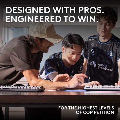 Logitech G PRO X 60 LIGHTSPEED Teclado Gaming Inalámbrico Blanco Interruptores Lineales 65 Horas Batería
