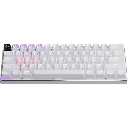 Logitech G PRO X 60 LIGHTSPEED Teclado Gaming Inalámbrico Blanco Interruptores Lineales 65 Horas Batería