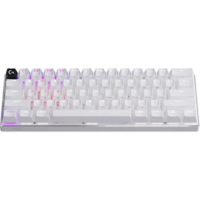 Logitech G PRO X 60 LIGHTSPEED Teclado Gaming Inalámbrico Blanco Interruptores Lineales 65 Horas Batería