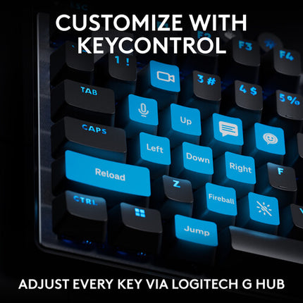Logitech G Pro X TKL RAPID RGB Teclado para Gaming Lineal 0.03 Ajustable