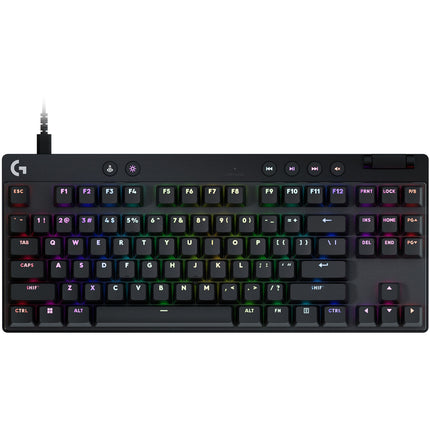 Logitech G Pro X TKL RAPID RGB Teclado para Gaming Lineal 0.03 Ajustable
