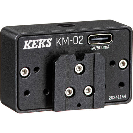 Keks KM02 Medidor de Luz OLED Negro Montura Zapata Compacto Ligero