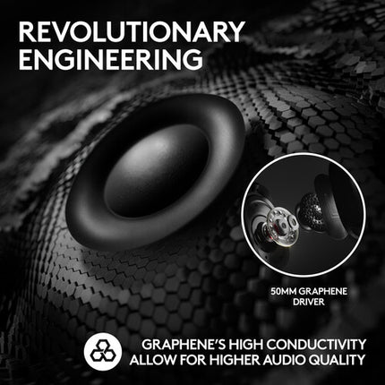 Logitech G Pro X 2 LIGHTSPEED Auriculares Gamer Inalámbricos 50mm Bluetooth 50h batería