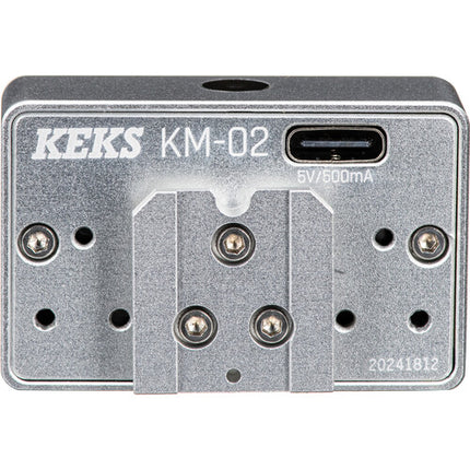Keks KM02 Medidor de Luz OLED con Montura y Ángulo 30° Chrome