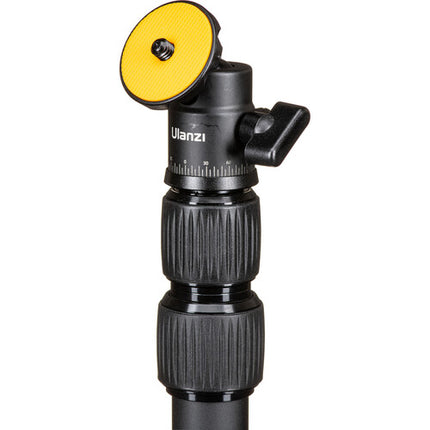 Ulanzi LS09 Soporte de Suelo Extensible para Teléfonos y Cámaras 34.6 Pulgadas 9.64 Pulgadas Base de Hierro