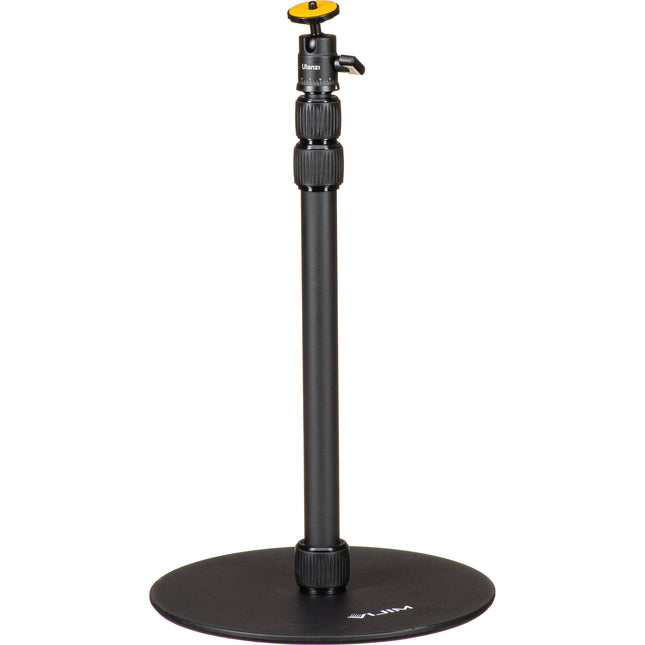 Ulanzi LS09 Soporte de Suelo Extensible para Teléfonos y Cámaras 34.6 Pulgadas 9.64 Pulgadas Base de Hierro