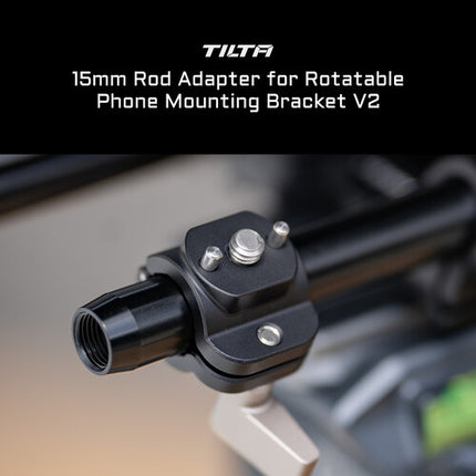 Tilta Adaptador de Barra 15mm para Soporte Giratorio para Teléfono V2