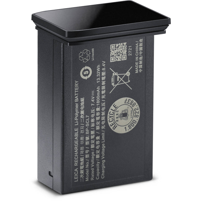 Leica BP-SCL7 Batería de Ion de Litio 7.4V 1800mAh Glossy Black para M11