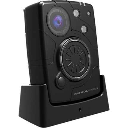 PatrolEyes LITE 2K Cámara Corporal Policía Wi-Fi Visión Nocturna 64GB 140°