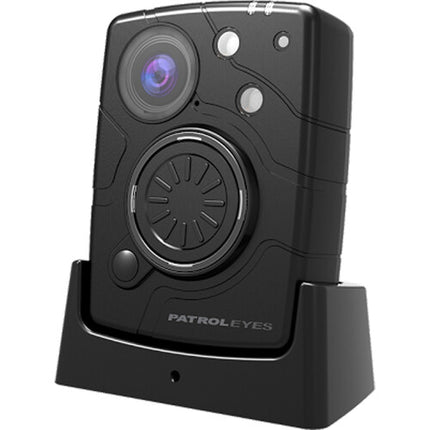 PatrolEyes LITE 2K Cámara Corporal Policía Wi-Fi Visión Nocturna 64GB 140°