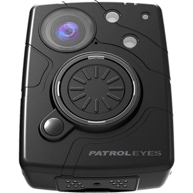 PatrolEyes LITE 2K Cámara Corporal Policía Wi-Fi Visión Nocturna 64GB 140°