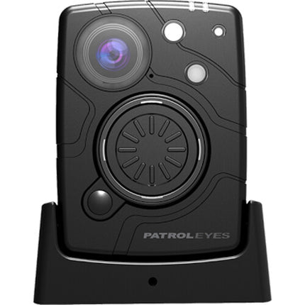 PatrolEyes LITE 2K Cámara Corporal Policía Wi-Fi Visión Nocturna 64GB 140°