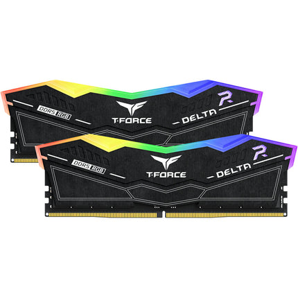 TEAMGROUP T-FORCE DELTA RGB DDR5 32GB 6400 MHz Kit Memoria UDIMM Negro