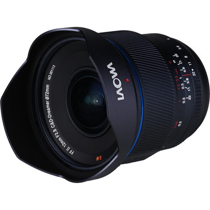 Venus Optics Laowa 12mm f2.8 Objetivo Angular Manual F18 F22 122° Full Frame Sony E