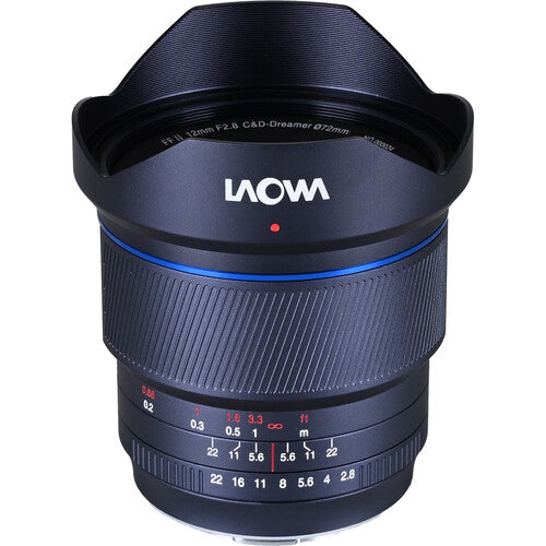 Venus Optics Laowa 12mm f 2.8 Lite Zero-D Objetivo Gran Angular Full Frame 72mm