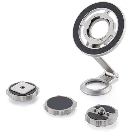 Tilta Kit de Montaje Articulado Magnético Titanio Ajuste Dual eje MagSafe