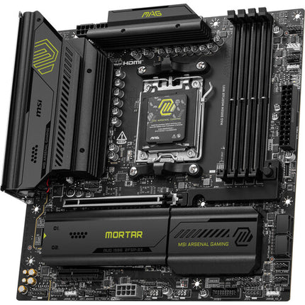 MSI MAG B850M MORTAR WIFI AM5 Placa Base mATX con Wi-Fi 7 y DDR5