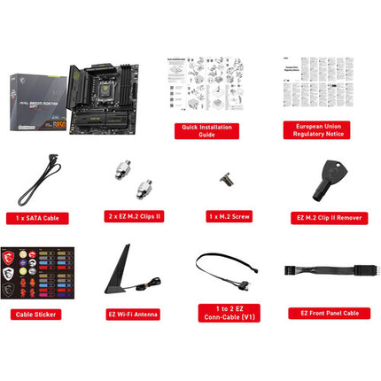 MSI MAG B850M MORTAR WIFI AM5 Placa Base mATX con Wi-Fi 7 y DDR5