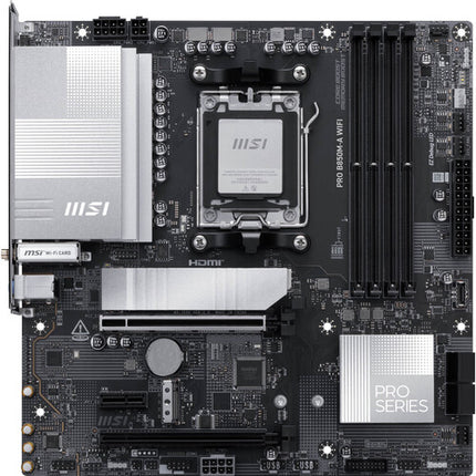 MSI PRO B850M-A WIFI AM5 Placa Base Micro-ATX DDR5-8200 Wi-Fi 7