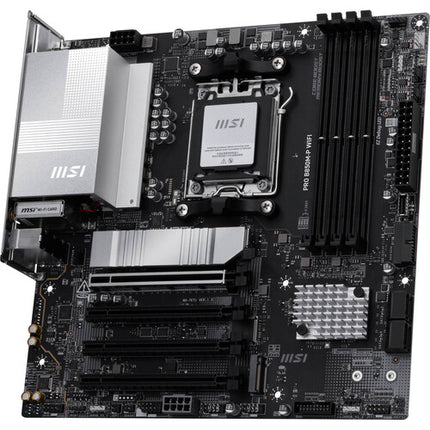 MSI PRO B850M-P WIFI Placa Base Micro-ATX AM5 DDR5-8200 Wi-Fi 7