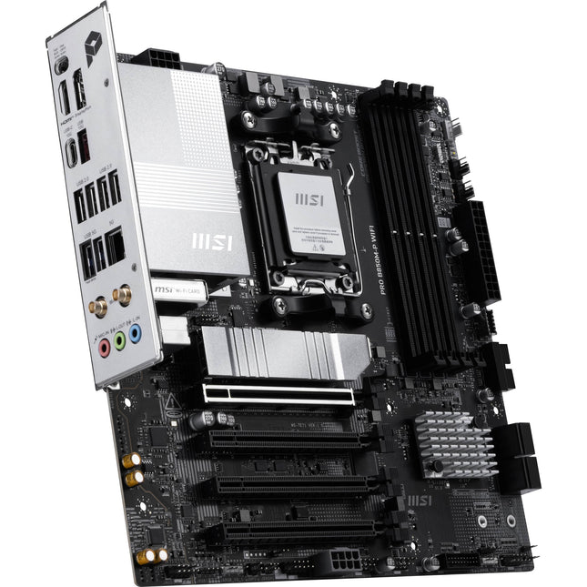 MSI PRO B850M-P WIFI Placa Base Micro-ATX AM5 DDR5-8200 Wi-Fi 7