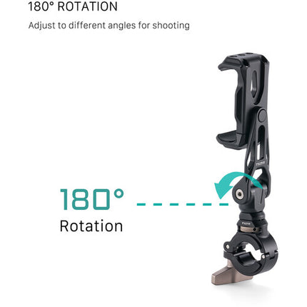 Soporte Giratorio para Teléfono Tilta V2 con Montura para Manillar y Rotación 360 grados