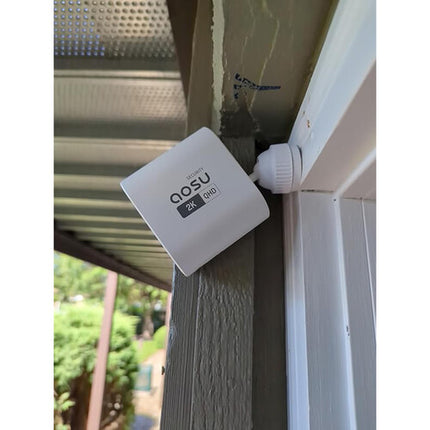 aosu WirelessCam System Pro 2K Cámara de Seguridad Exterior Wi-Fi 2048x1536 166° FOV 32GB almacenamiento