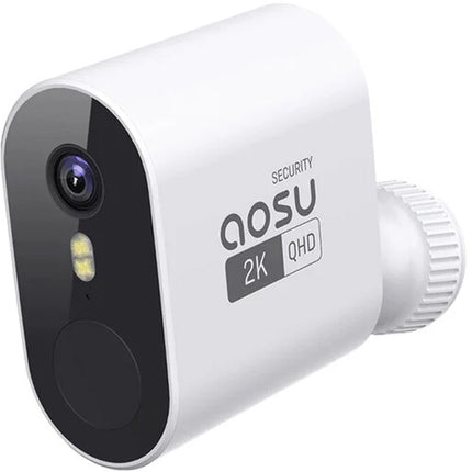 aosu WirelessCam System Pro 2K Cámara de Seguridad Exterior Wi-Fi 2048x1536 166° FOV 32GB almacenamiento