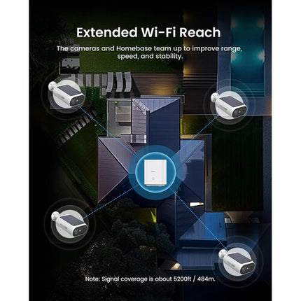aosu SolarCam System P1 SE 2K Kit 4 Cámaras Seguridad Exterior 2304x1296 IP65