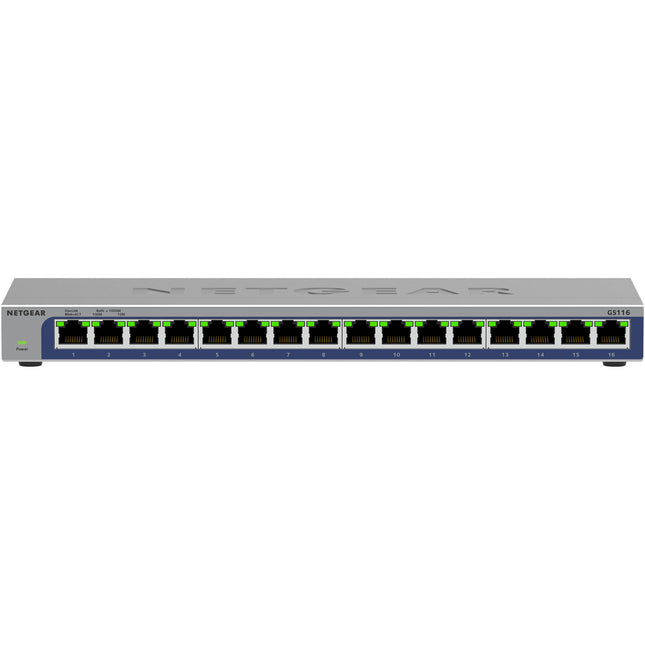 Netgear ProSAFE GS116v3 Switch de Red 16 Puertos Gigabit 32 Gb/s Metal