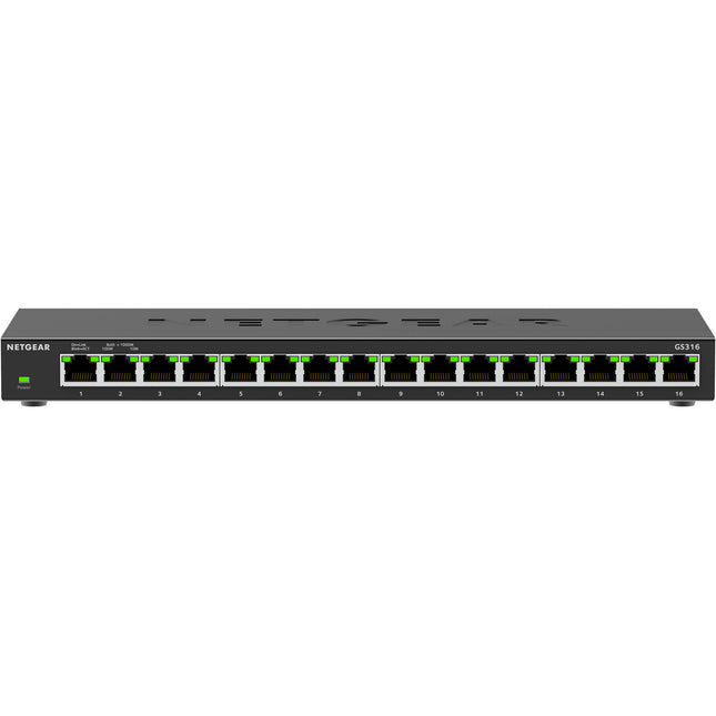 Netgear Essentials GS316v3 Switch Gigabit No Gestionado 16 Puertos 32 Gb/s 1.48 Mpps